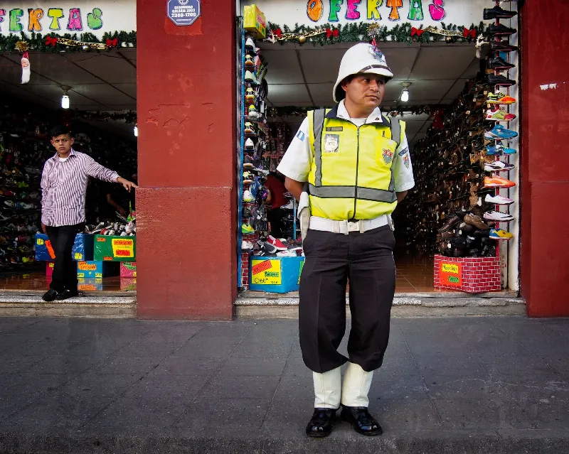Street photography in Guatemala City