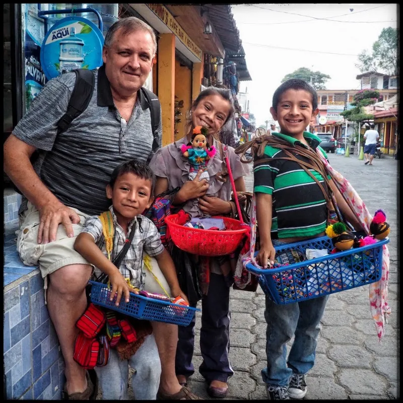 Street Portraits photography in Panajachel
