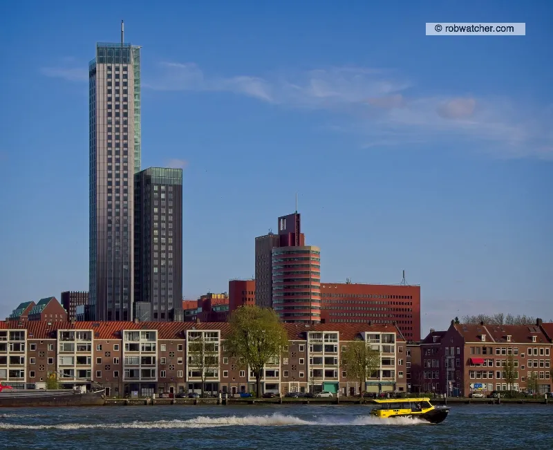 Cityscape photography in Rotterdam