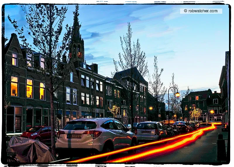 Light Painting photography in Delft