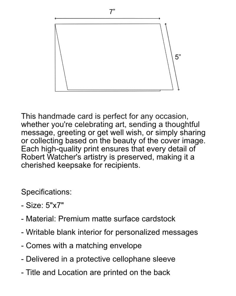 Sawyer / Massey - Handcrafted Photo Card - Image 3